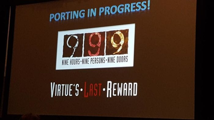 999,virtues last reward,zero escape,aksys games,zero time dilemma,ports,steam,pc,anime expo 2016