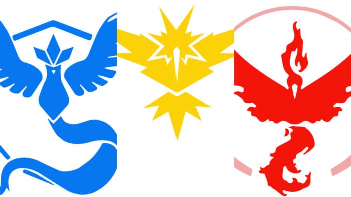 Valor, Mystic, and Instinct