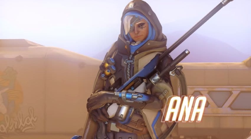 Ana, Overwatch, New hero, trailer, announcement