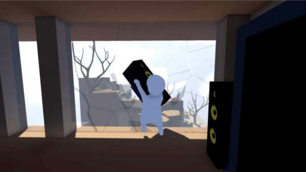 Human: Fall Flat Stereo Speaker