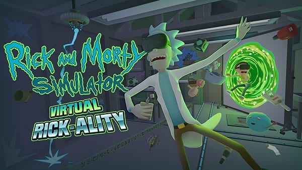 rick and morty,simulator,alternate rick-ality,vr,vive,owlchemy,job simulator,adult swim,sdcc