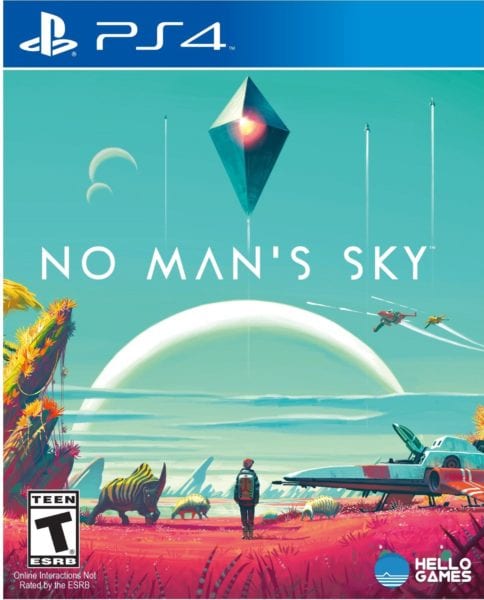 no man's sky, box art