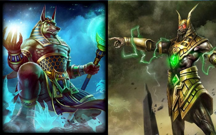 Nasus (League of Legends) vs Anubis (Smite)