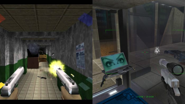 Goldeneye 007 (N64) vs. Perfect Dark (N64)