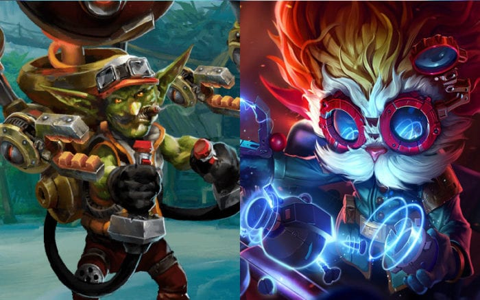 Heimerdinger (League of Legends) vs Gazlowe (Heroes of the Storm)