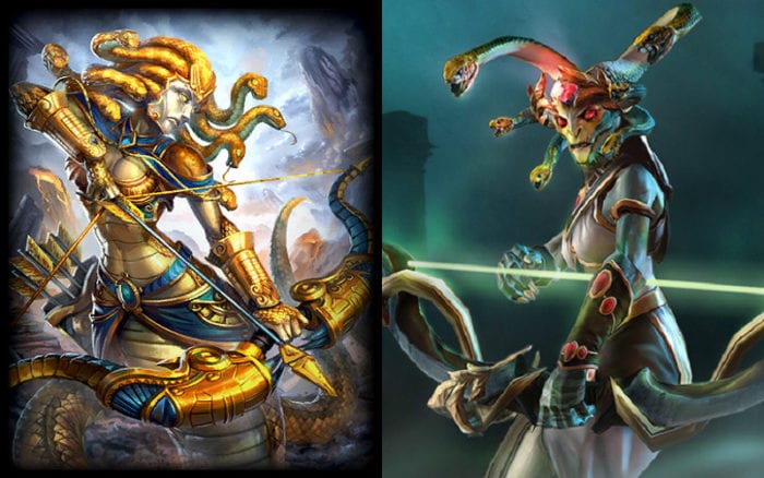 Medusa (Dota 2) vs Medusa (Smite)