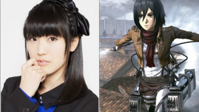 Yui Ishikawa as Mikasa Ackerman