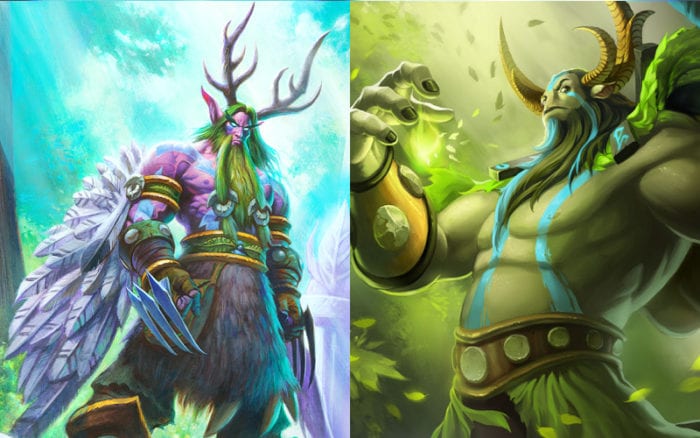 Malfurion (Heroes of the Storm) vs Nature's Prophet (Dota 2)