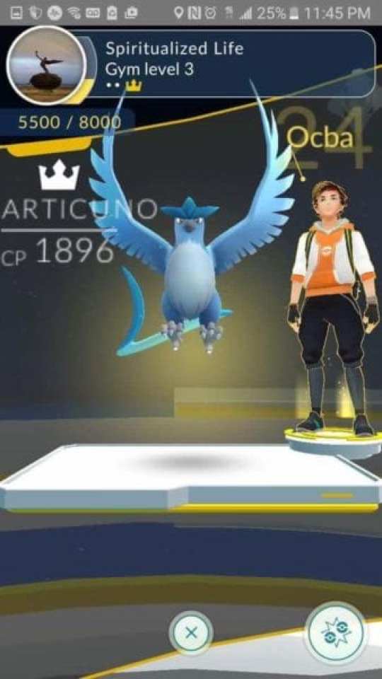 pokemon go articuno