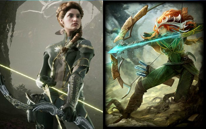 Artemis (Smite) vs Sparrow (Paragon)