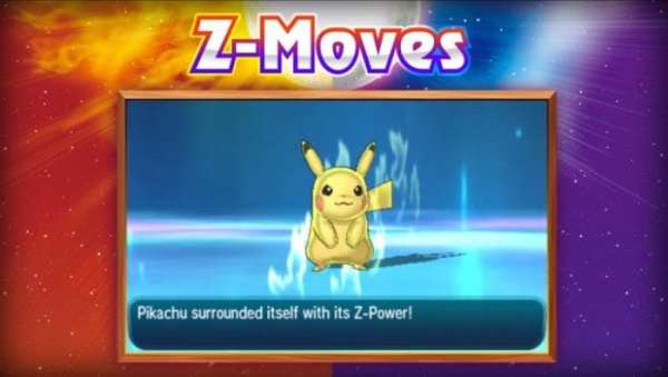 Z-Moves, Pokemon Sun and Moon