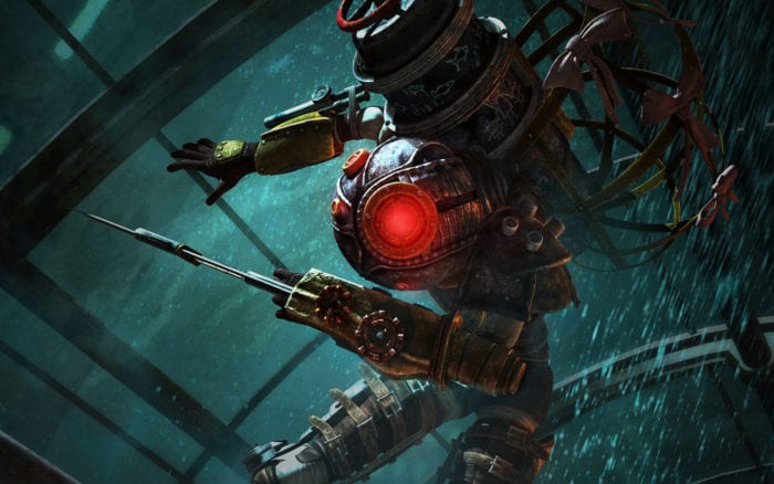 Bioshock 2, underwater FPS