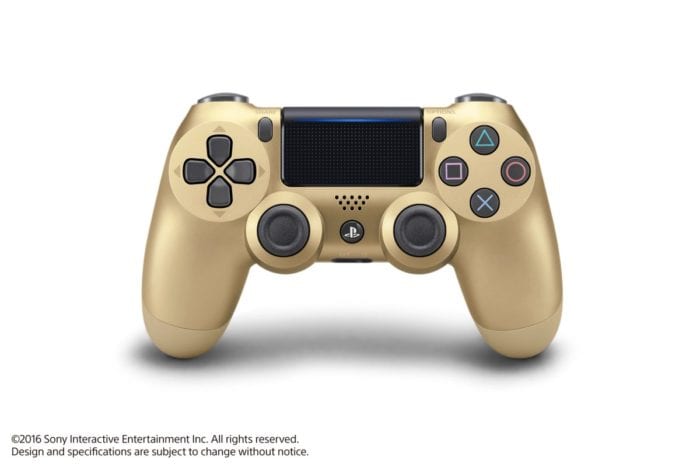 PS4, Gold DuelShock