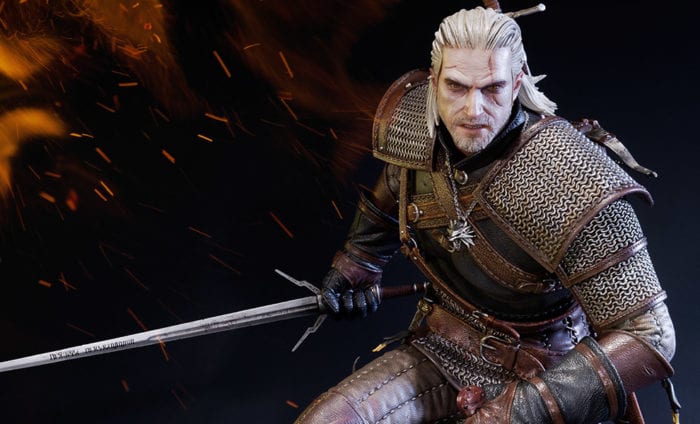 Witcher III Wild Hunt Statue