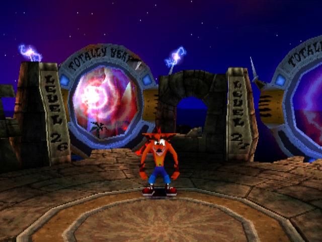 crash bandicoot retro gaming