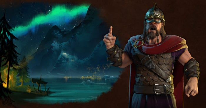 CIVILIZATION VI: HARALD HARDRADA LEADS NORWAY