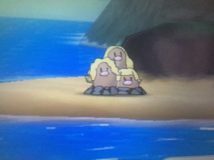 B) Alolan form Dugtrio