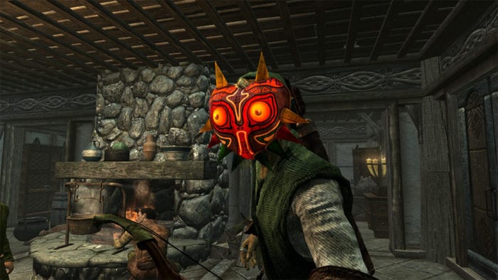 Majora’s Mask The Legend of Zelda Skyrim