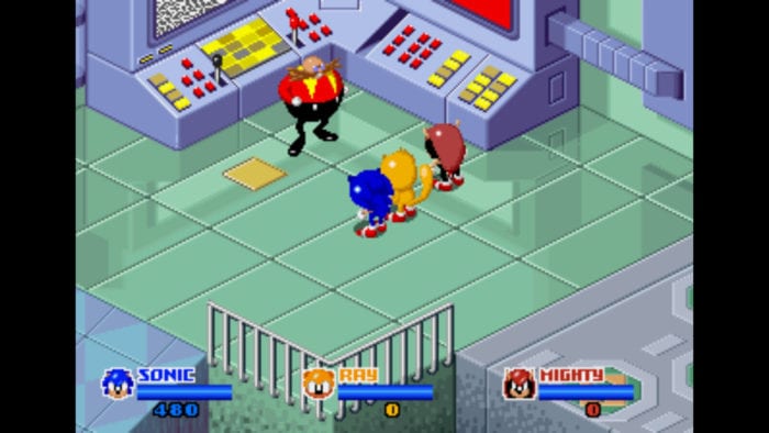 SegaSonic the Hedgehog - Arcade (1993)