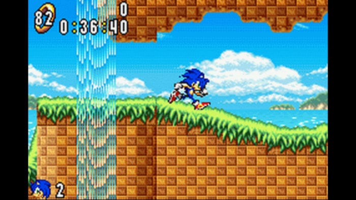 2) SONIC ADVANCE- 87