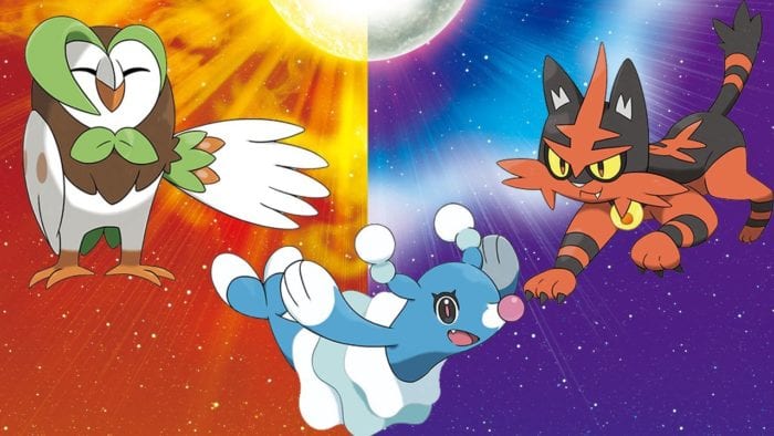 Pokemon, sun and moon, starters, evolutions