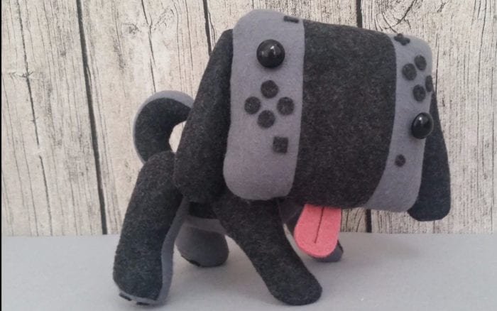 nintendo switch, puppy, plush, toy, twitter