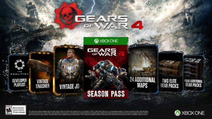 Gears of War 4 Season Pass