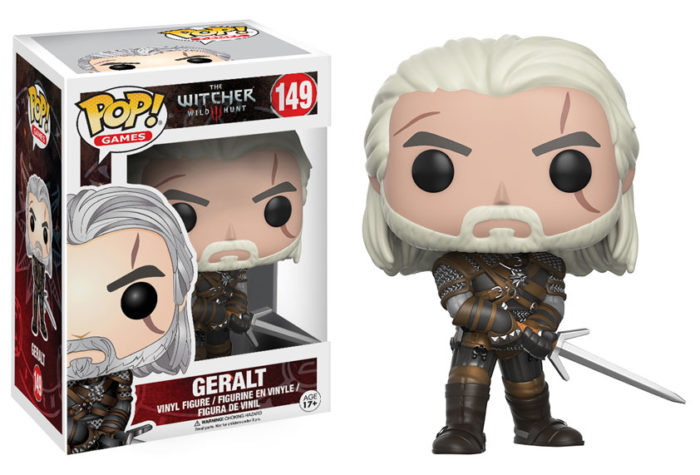 geralt, the witcher III: wild hunt, funko pop, CD projekt red