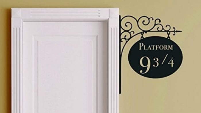 Platform 9 3/4 Vinyl Wall Sticker