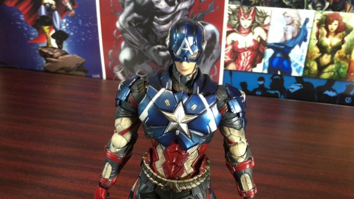 Captain America Play Arts Kai Figure