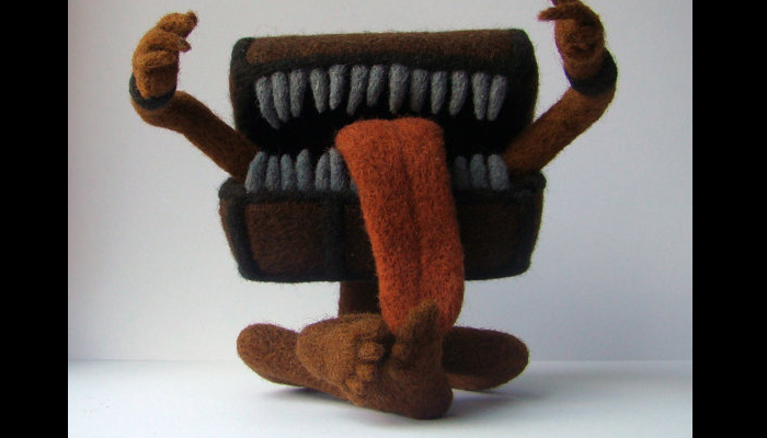 Mimic Chest Needle Felting