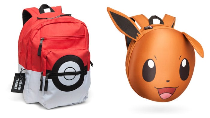 Pokeball or Eevee Backpack