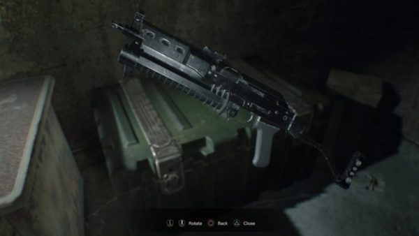 resident evil 7, weapons