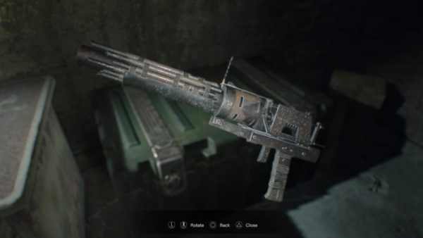 resident evil 7, weapons