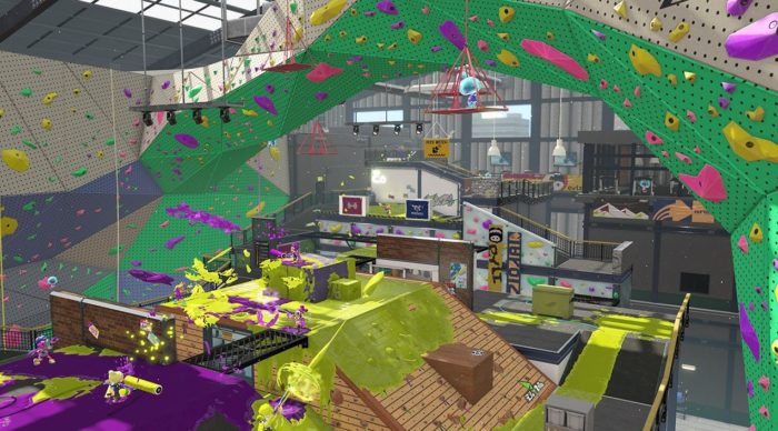 Splatoon 2 Barnacle Sports Club Stage