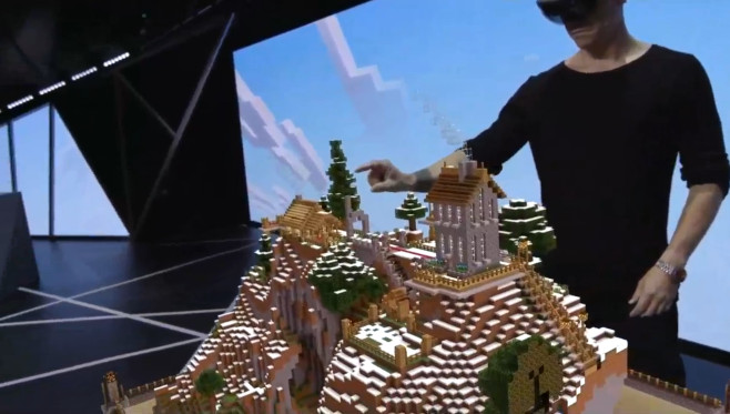 minecraft hololens