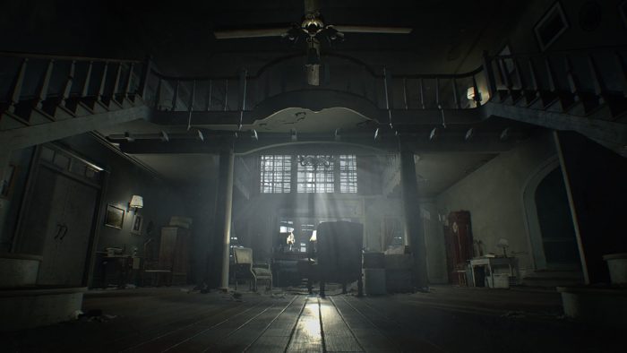 resident evil 7 main hall