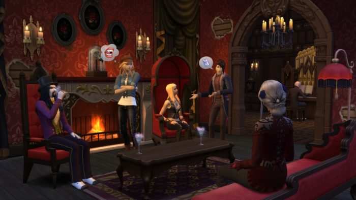 sims 4 vampire pack