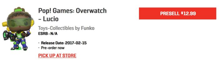 overwatch, funko pop, wave 2, release date, EB games, pre-order