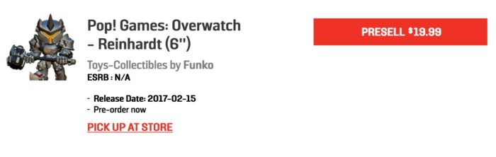 overwatch, funko pop, wave 2, release date, EB games, pre-order