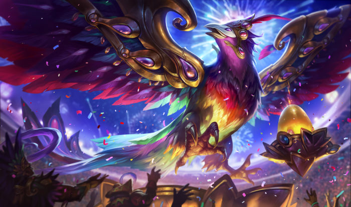 Festival Queen Anivia splash art