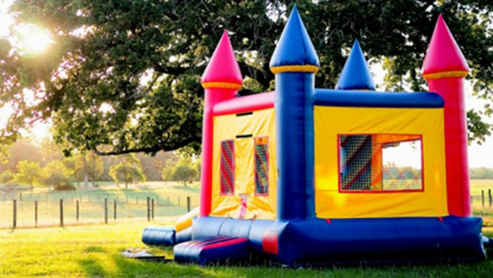 In a Bouncy House