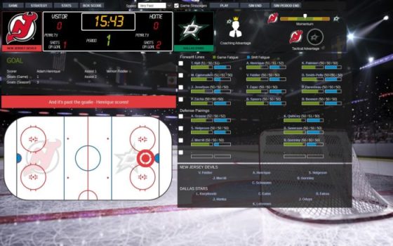 Franchise Hockey Manager Watch Game