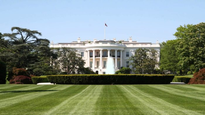 On the White House Lawn