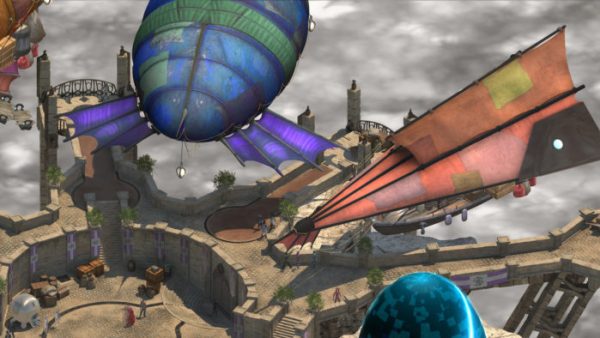 Torment: Tides of Numenera Caravanserai Airships