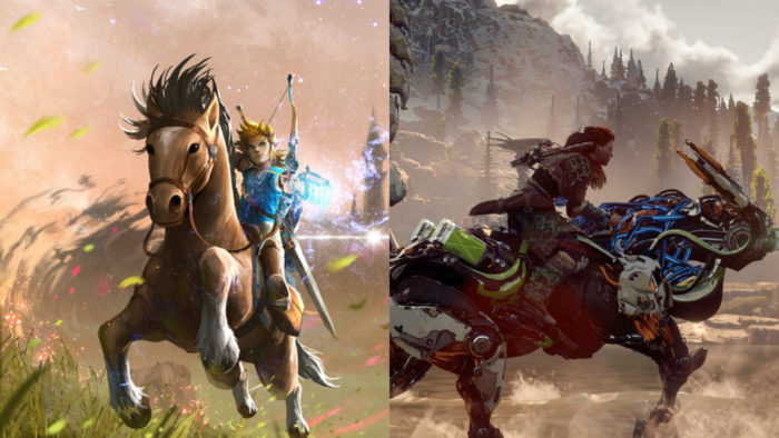 horizon zero dawn, breath of the wild