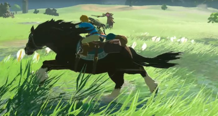 breath of the wild horseriding