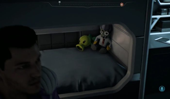 mass effect andromeda plants vs zombies easter egg