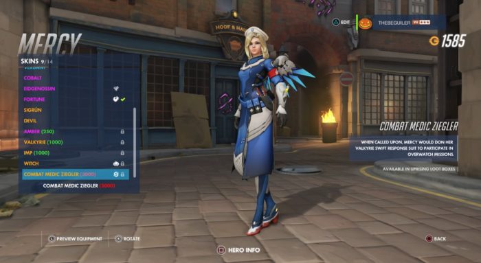 Combat Medic Ziegler - Mercy