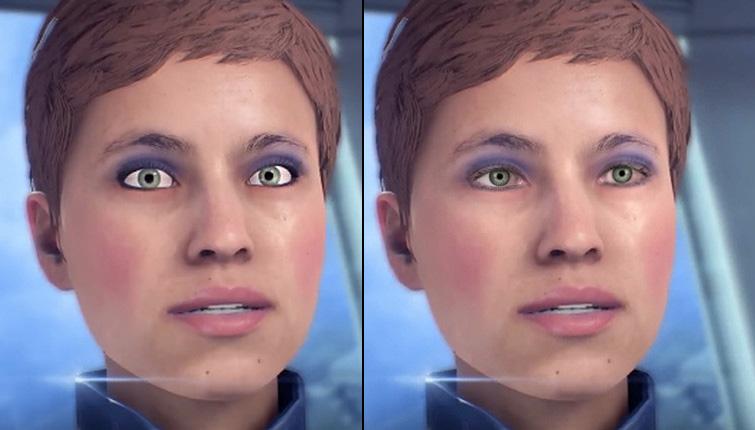 mass effect andromeda facial animations